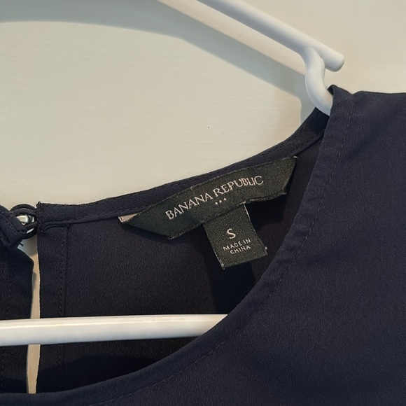 Banana Republic Size Small Navy Tank - Picture 3 of 4